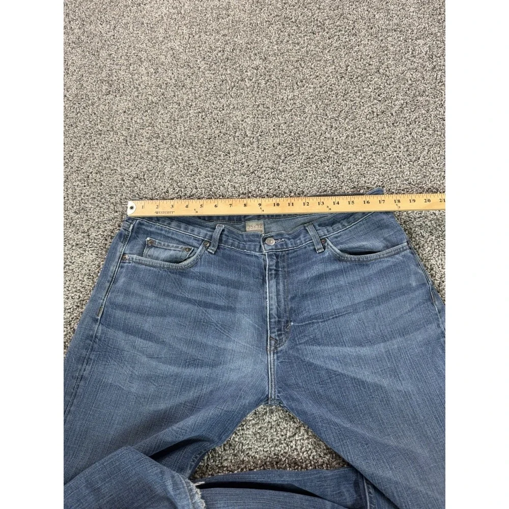 Banana Republic Relaxed Straight Jeans Men's Size 35X32 Blue Baggy